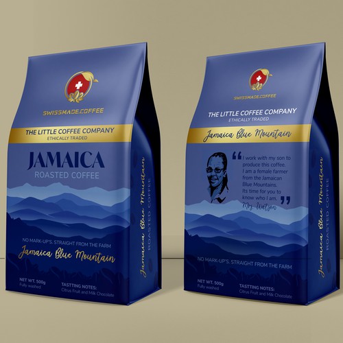 Redesign for a rare, extraordinary coffee Design by Radmilica