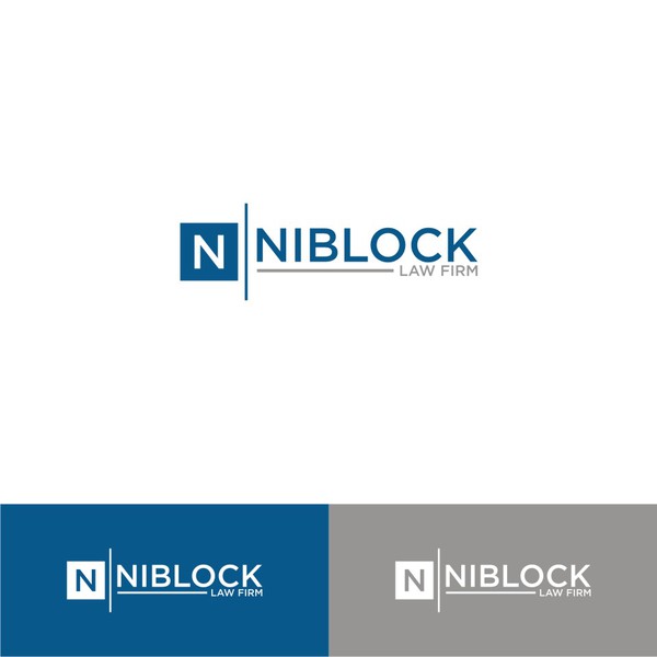Design by Denista 77 titled "Design a Logo for Niblock Law Firm "