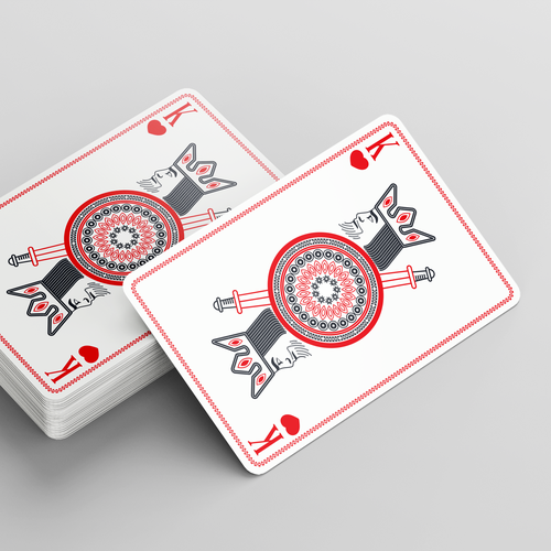 We want your artistic take on the King of Hearts playing card Design by artiss03