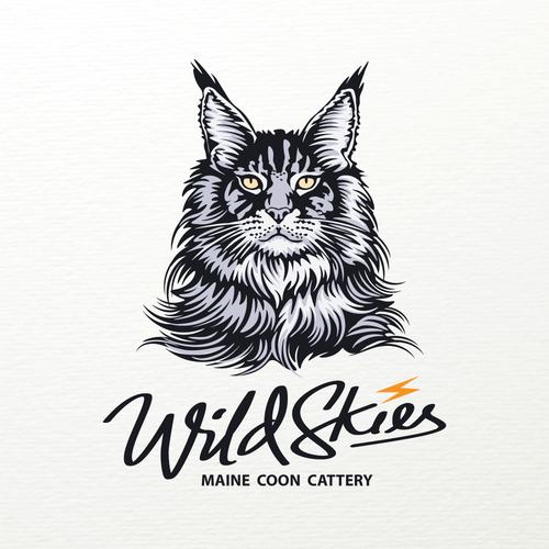 Design a logo for a Maine Coon cat breeder Design réalisé par EkaroBe