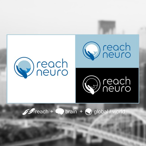 Logo for neurotechnology company Design by TomTruck Design