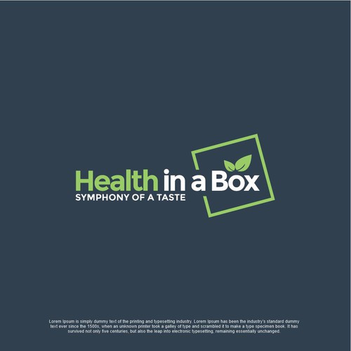 health in a box Design by point_up