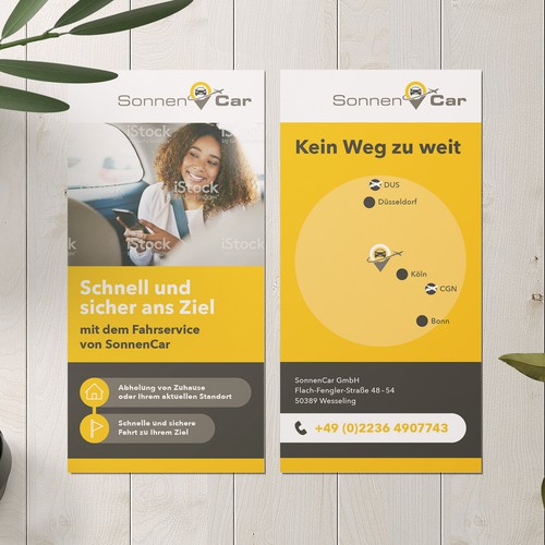 Postcard, flyer or print contest entry by mw mediendesign