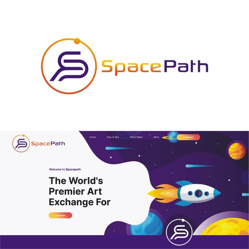 コンペ「SpacePath Logo Contest winner will receive $500」のデザイン by MAhi2014さん 