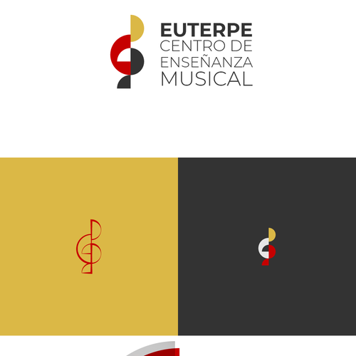 "Un mes de clases de música gratis si resultas ganador del concurso 😉" winning Logo design