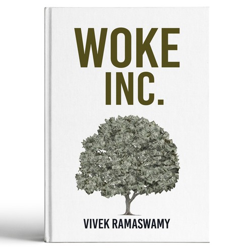 Woke Inc. Book Cover Ontwerp door Shivaal