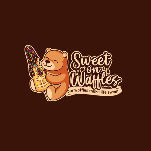 Food Truck: Sweet on Waffles Design by vevarda