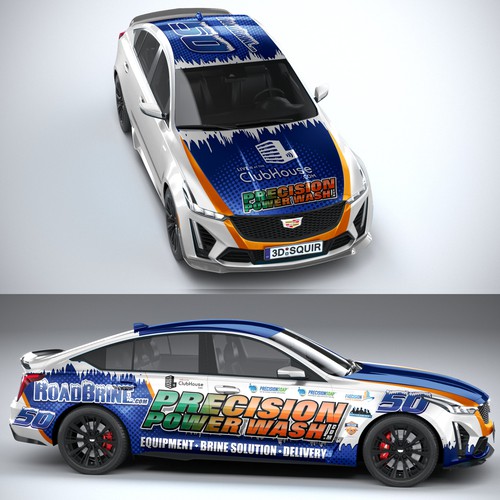 EPIC WRAP FOR NEW CADALAIC CT5 2021 Design by ssrihayak