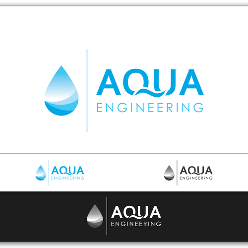 New logo wanted for AQUA Engineering Design réalisé par PapaRaja