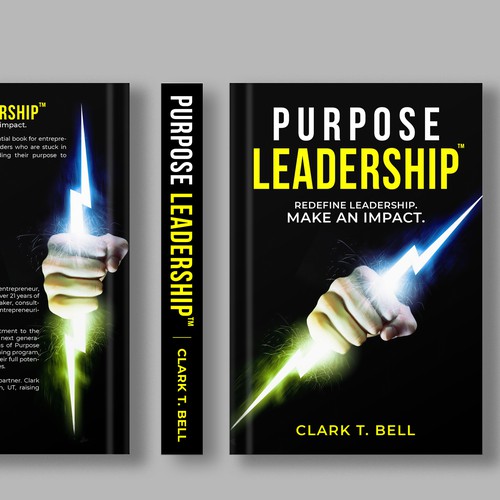 Purpose Leadership Book Cover Design by H_IMAM