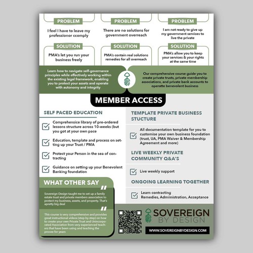 Flyer Redesign Design by allMarv