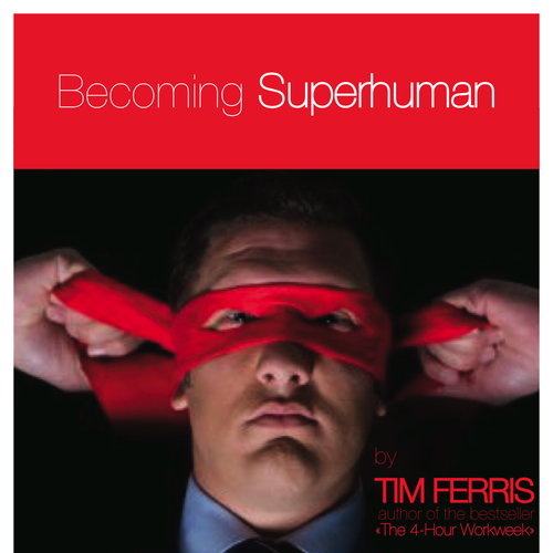 "Becoming Superhuman" Book Cover Design by ilix