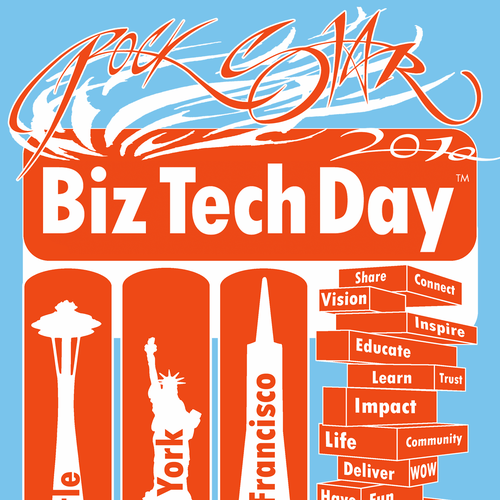 Design di Give us your best creative design! BizTechDay T-shirt contest di Abyss One