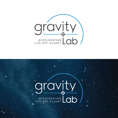Space exploration logo - orbiting artificial gravity laboratory Design by Lidya.ss