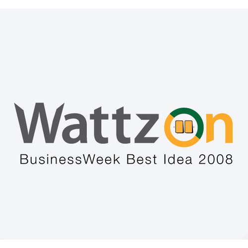 Help WattzOn (BusinessWeek Best Idea 2008) with a new logo Design by SHIO