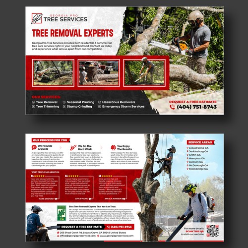 Branding for a Tree Removal Service Diseño de CreAtiVe ⭐️ MeDia