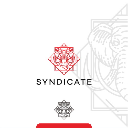 Syndicate Group needs a beautiful elephant logo to represent our brand Design by BɅNɅSPɅTI