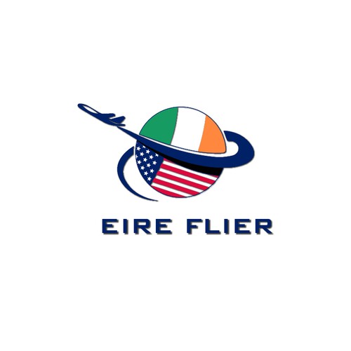 The Eire Flier logo Diseño de Eric Studio