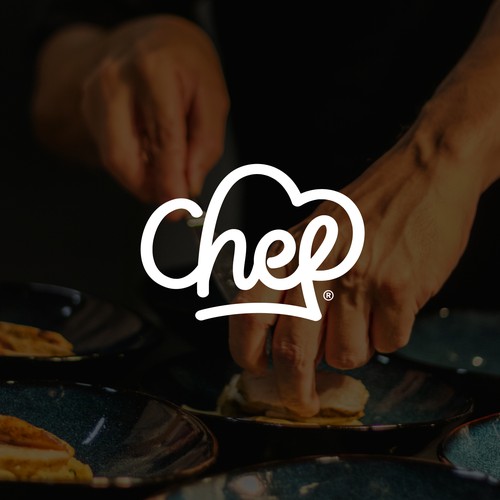 "CHEF": Food & Cooking Social Media Logo Design by k a r a
