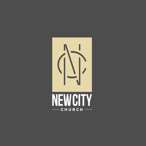 New City - Logo for non-traditional church  Réalisé par novakreatura