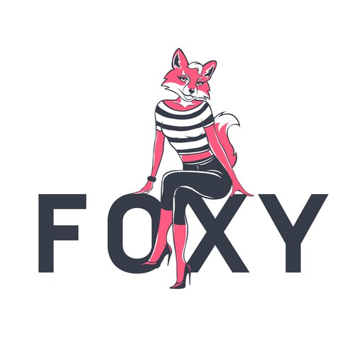 Create a fun, sexy, female, humanoid-fox character/icon for Foxy Design by vupeyadu ♥