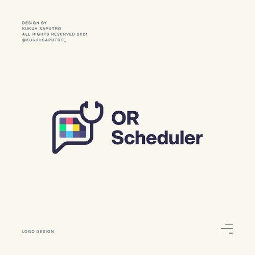 AI-Powered Scheduler for Hospitals Design von Kukuh Saputro Design