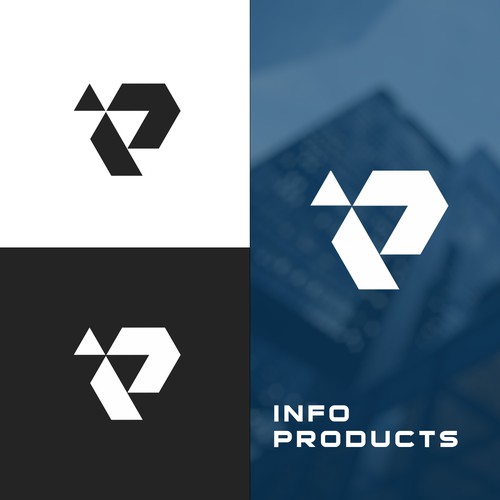 InfoProducts.com - Logo & Branding Design by #pencilboxdesigns