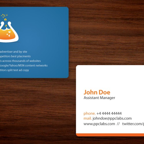 Business Card Design for Digital Media Web App Ontwerp door sand.witch