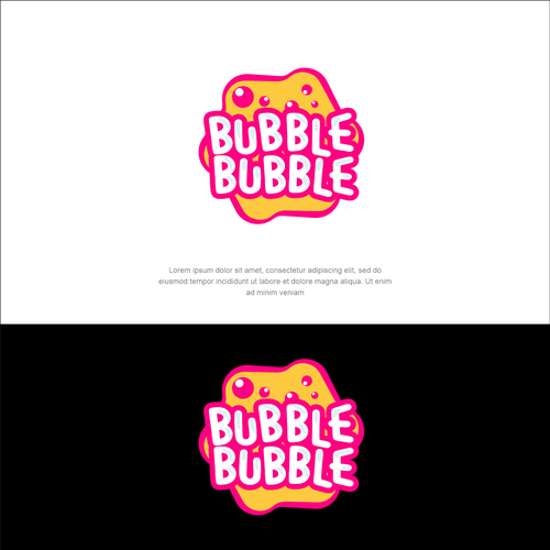 BUBBLE BUBBLE, brand of Bubble tea need its logo Design by Elesense