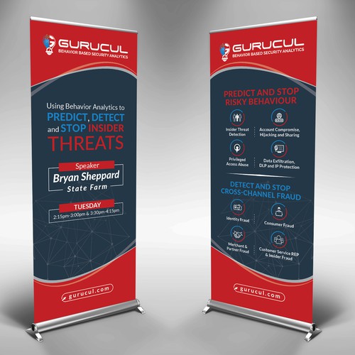 Financial - Pull Up Banner Design by dezignedge*