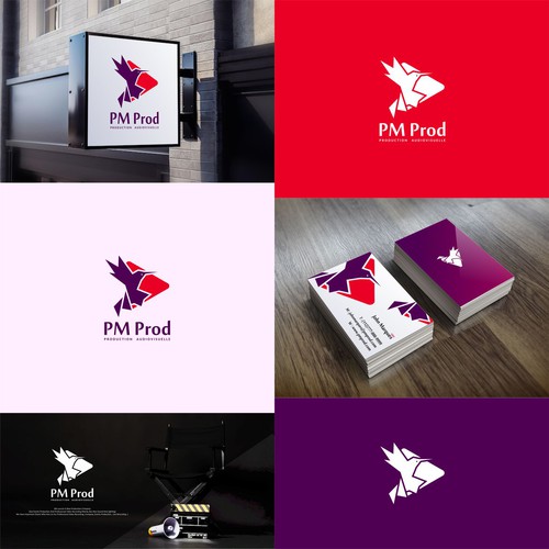 Modern and ambitious logo for a new Production Company (live recording, events production...) Diseño de b2creative