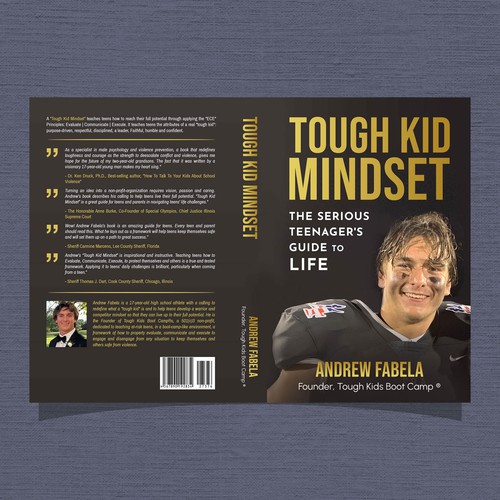 Cover for a book written by a 17-year-old to help teens live their full potnetial. Design por fingerplus