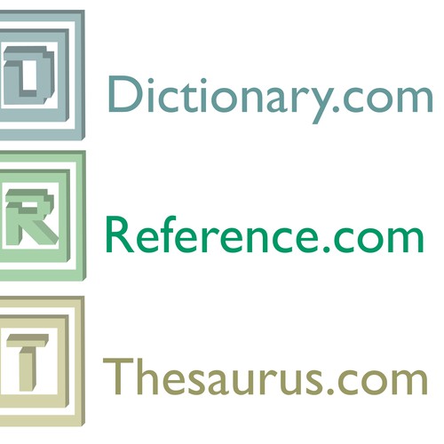 Dictionary.com logo Réalisé par YLDA