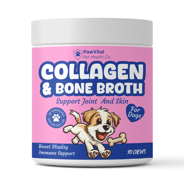 Collagen & Bone Broth Chews For Dogs