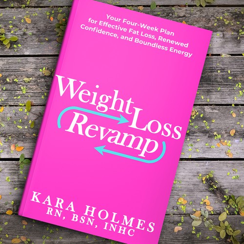 Design an eye-grabbing, compelling cover for a book on lasting weight loss Design by Chris Arrow