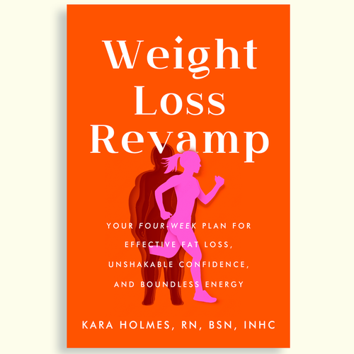 Design an eye-grabbing, compelling cover for a book on lasting weight loss Design by Paula Ambrosio