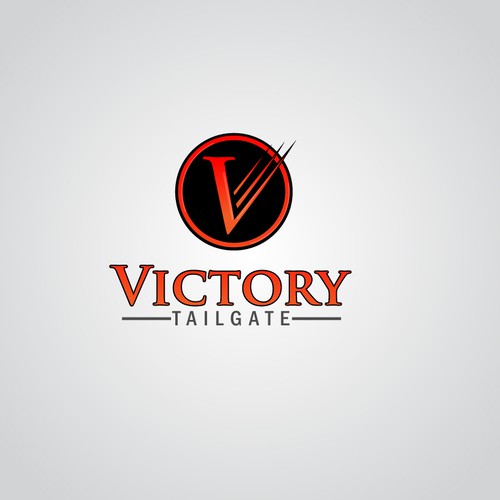 logo for Victory Tailgate Design por nimzz