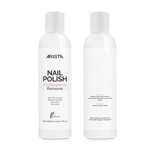 Arista Nail Polish Remover Design by DesignSBS