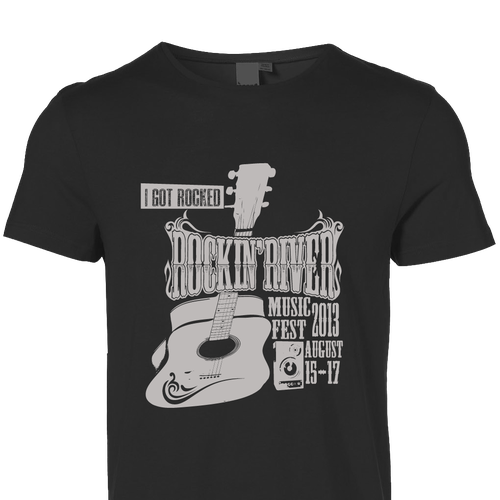 Vintage T-Shirt Design for Country Music Festival | T-shirt contest