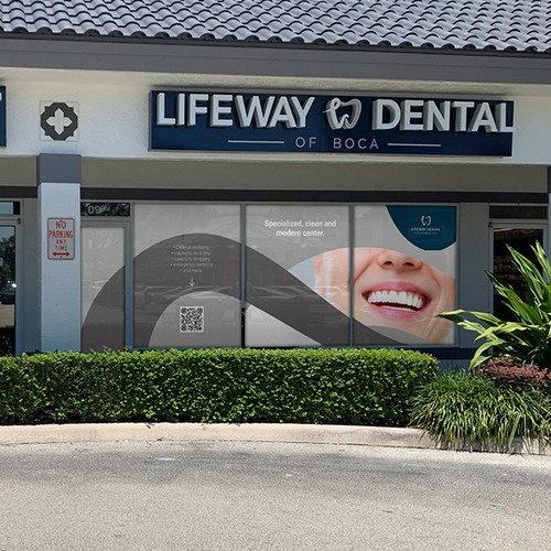 Dental Office Window Decals Design by IGD - Estudio ⭐️