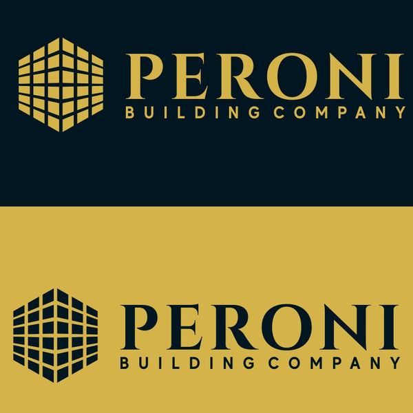 Real estate logo peroni building