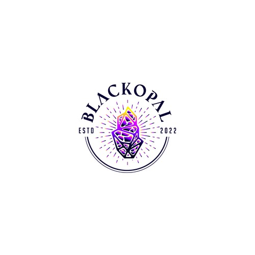 Black Opal - New CBD Hemp Brand Design von alexanderr