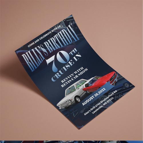 Car Show Flyer-ontwerp door Thanksidea