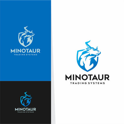 Powerful bull inspired logo for automated trading systems Design von .ARTic.