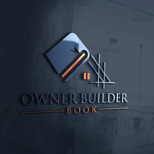 The New Owner Builder Book Logo Design by Creator Hub