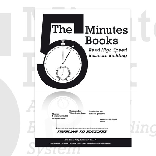 Design di Help 5 Minute Books design a cover page for a sales brochure di adenak