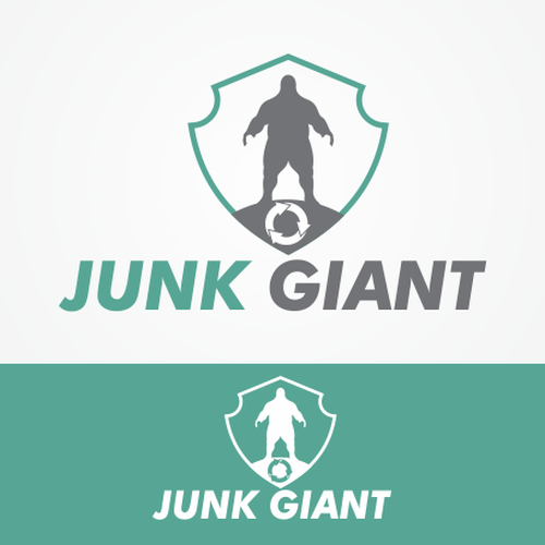 Create a modern, eye-catching logo for junk removal company Junk Giant. Design by Brainstorming_day