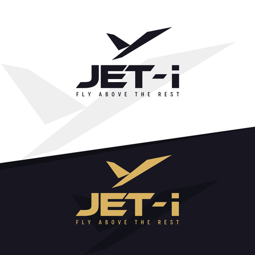 Jet logo design Diseño de Marco Fortes