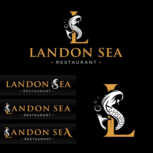 Restaurant logo going on a side of a boat Design by Jacob Gomes