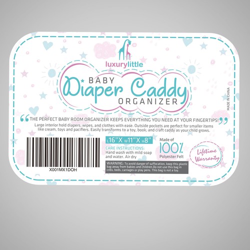 Create A Super And Simple Design For Baby Product Product Label